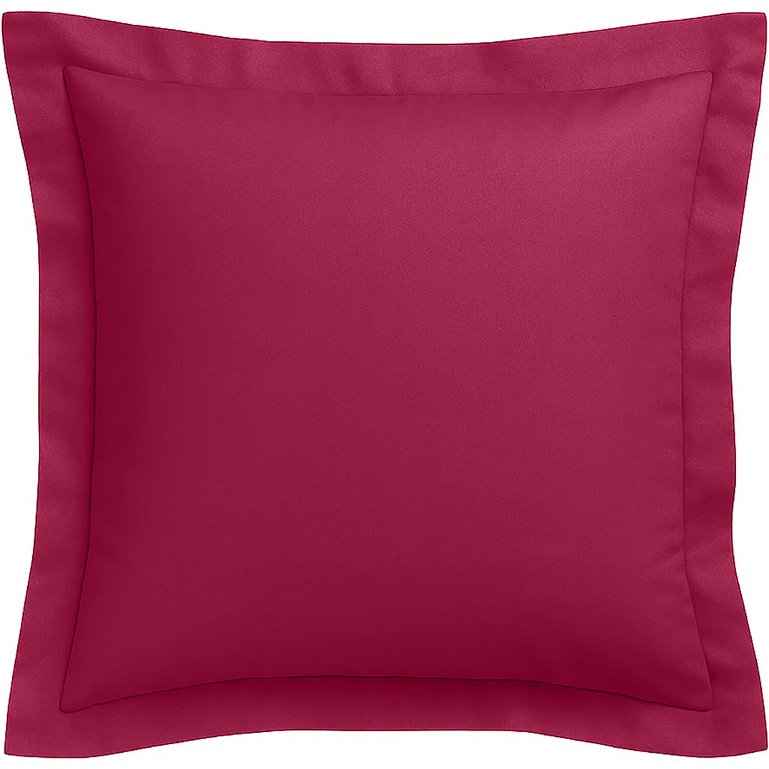 Taie d'oreiller 100% coton uni, C DESIGN HOME TEXTILE