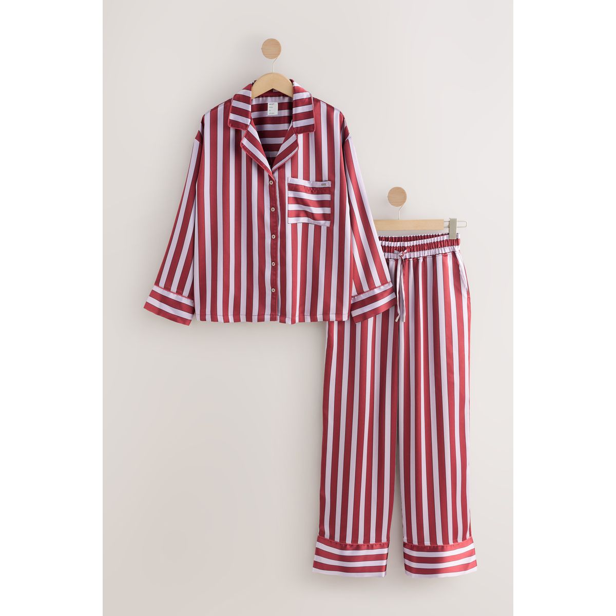 Pyjama rayé boutonné, NEXT