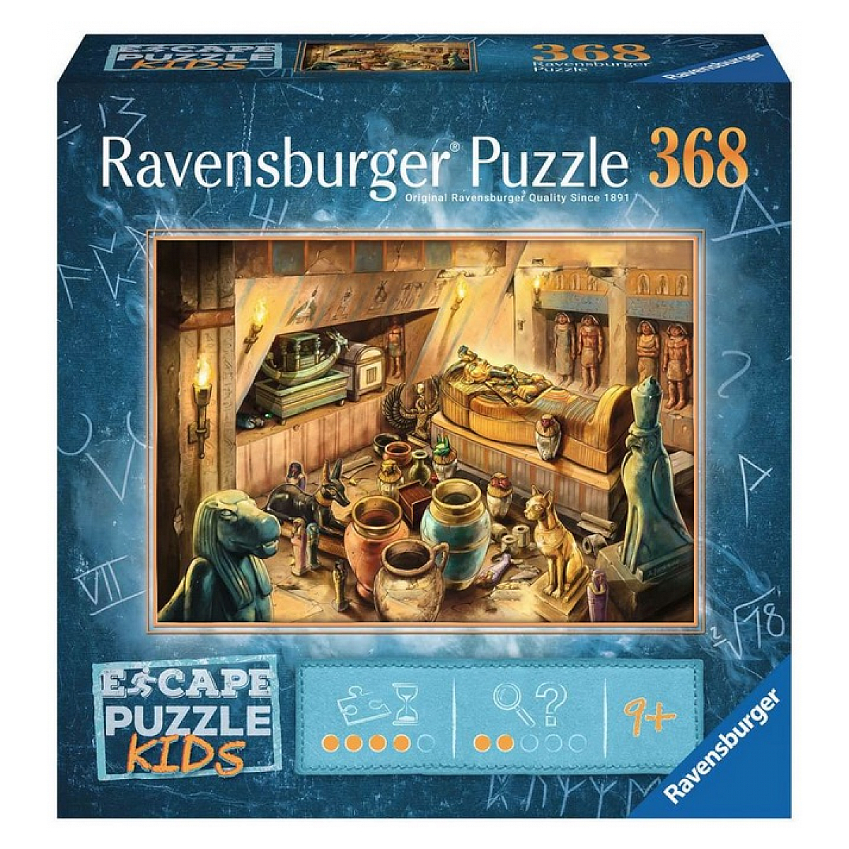 Escape puzzle Kids - Dans l Egypte ancienne 368 pcs, RAVENSBURGER