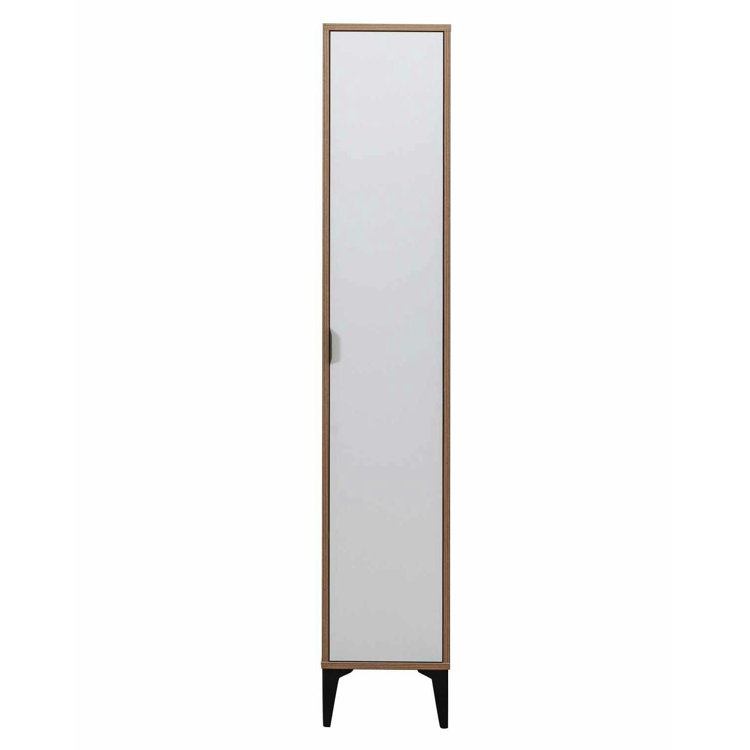 Colonne de rangement blanche étroite BYRON, PIER IMPORT
