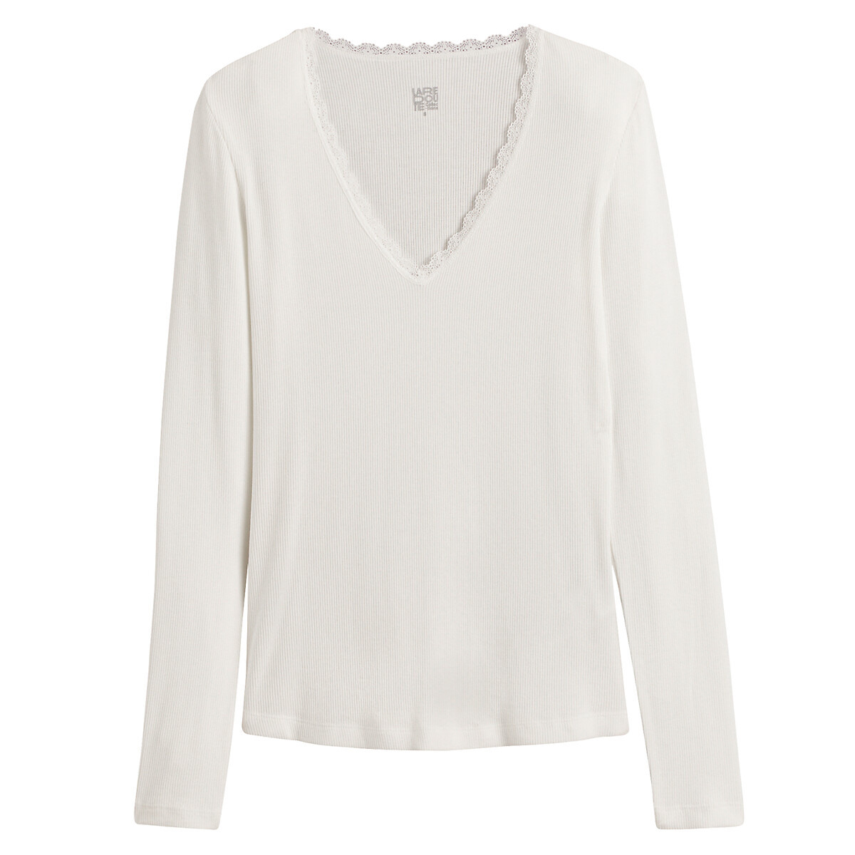 Haut Femme Manches Dentelle V By Very - Ivoire, Taille 18/20 - Neuf Avec étiquettes