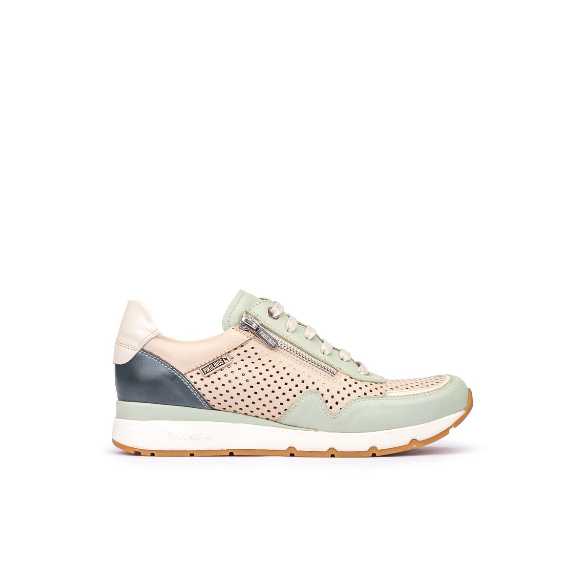 Baskets en cuir mundaka w0j mint Pikolinos La Redoute