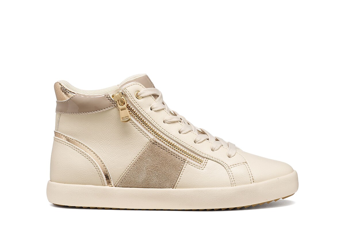 GEOX Zapatillas de caña alta transpirables, BLOMIEE