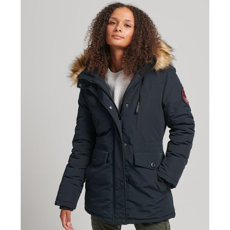 Caban femme capuche online fourrure