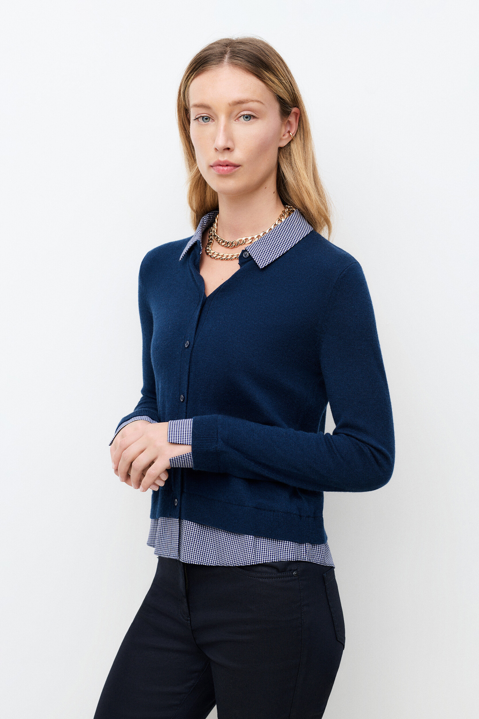 Pull droit cachemire MLENNY, CAROLL