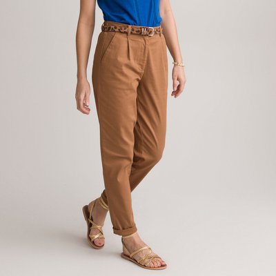 Cotton Carrot Trousers, Length 28.5" ANNE WEYBURN