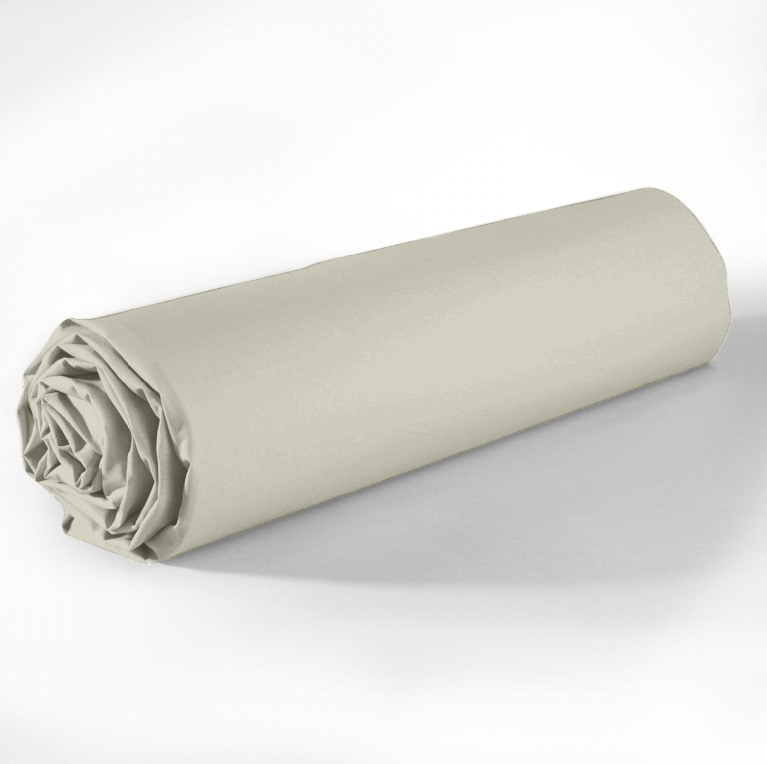 Drap housse coton uni 90 x 190 cm Passion anthracite, EDEN