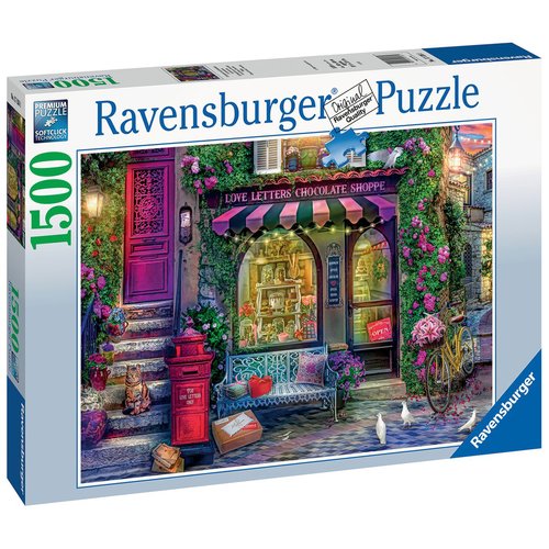 Ravensburger - puzzle adulte - puzzle 1500 p -la chocolaterie- 17136  Ravensburger