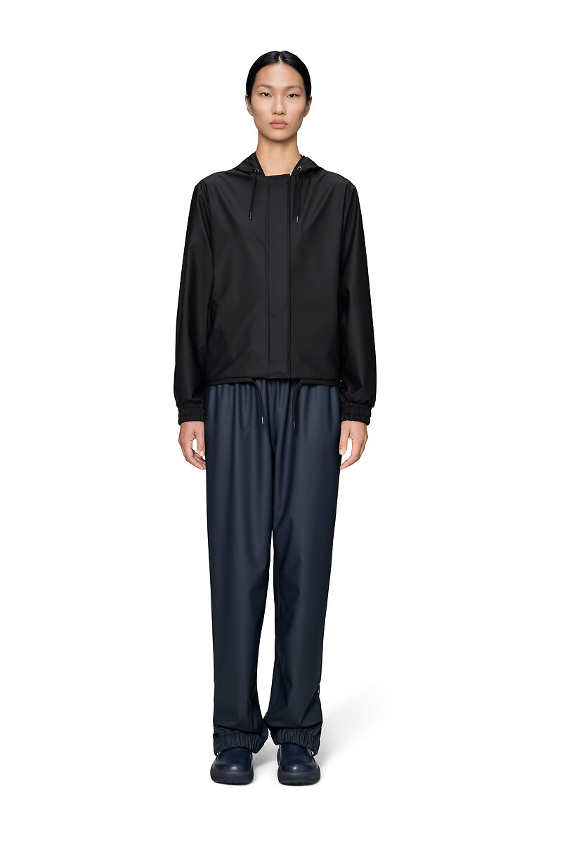 Veste imperméable courte à capuche, STRING W, RAINS