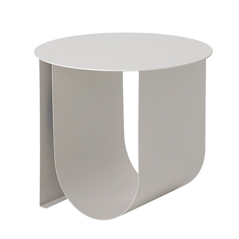 table basse en metal ø43cm - cher