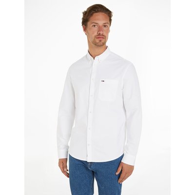 Cotton Oxford Shirt in Regular Fit TOMMY JEANS