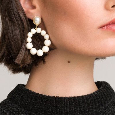 Imitation Pearl Drop Earrings LA REDOUTE COLLECTIONS