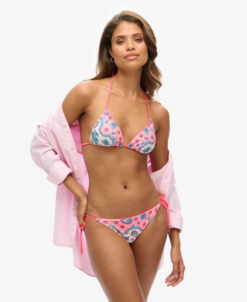 Bas de bikini à nouer sur les côtés, SUPERDRY