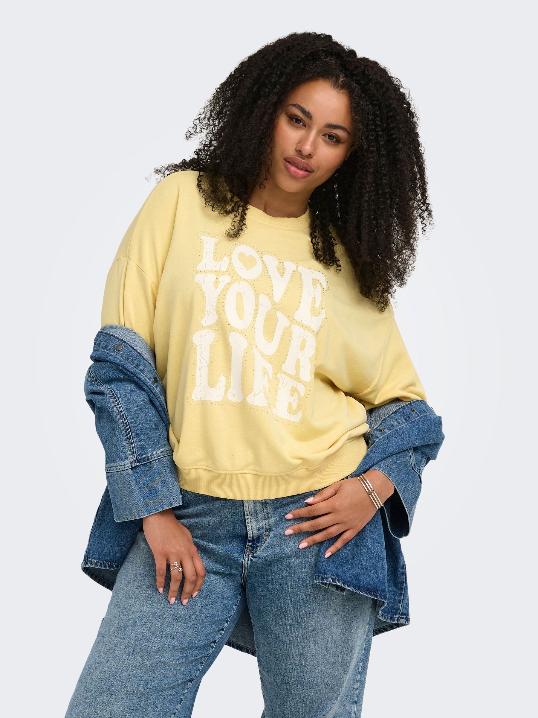 Sweat-Shirt, ONLY CARMAKOMA