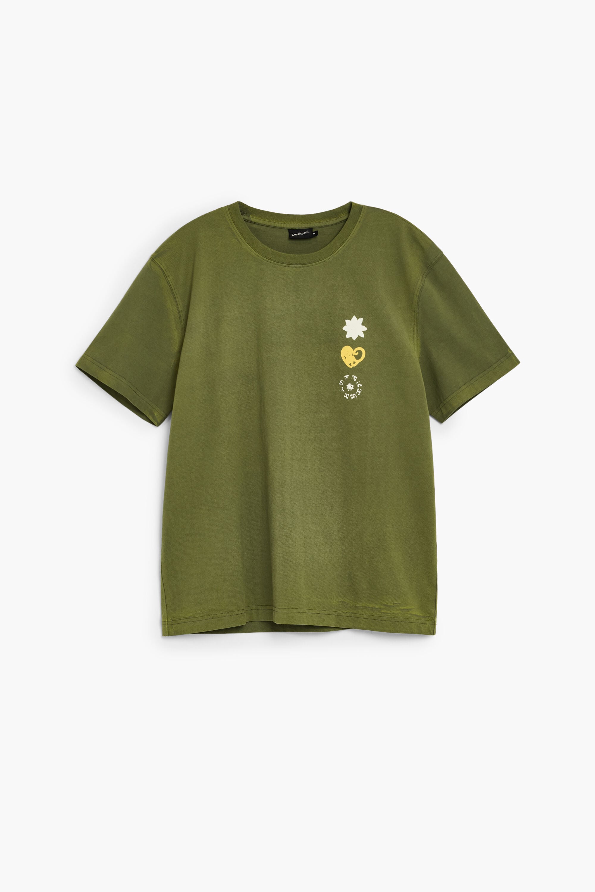 T-SHIRT MANCHES COURTES EN COTON, DESIGUAL