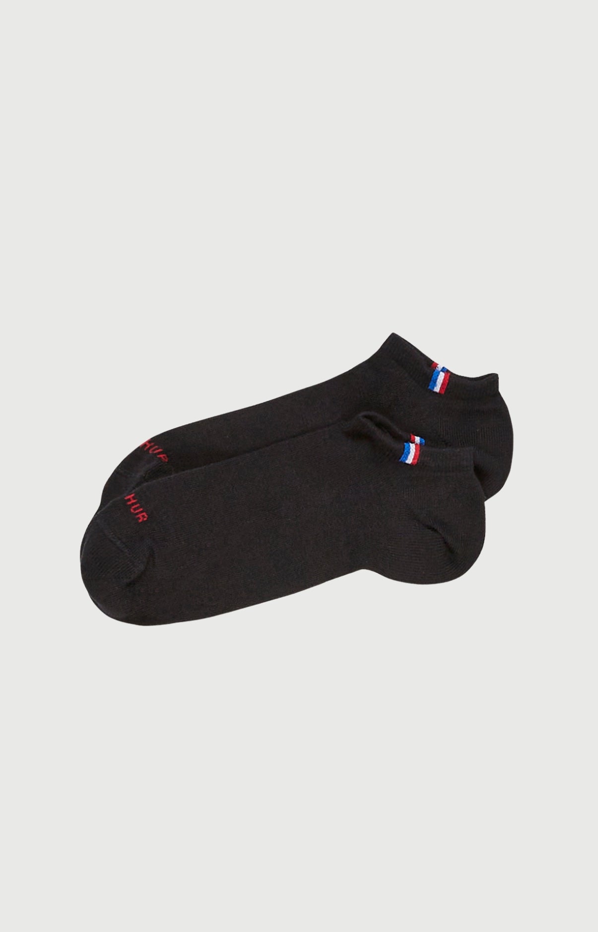 Lot de deux chaussettes basses noires, ARTHUR
