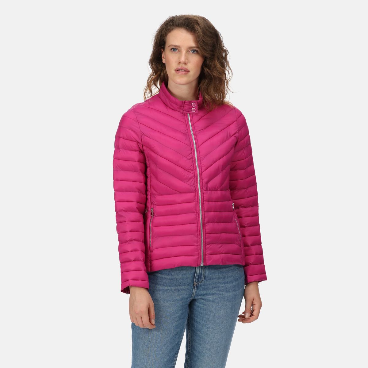 Doudoune rose femme La Redoute