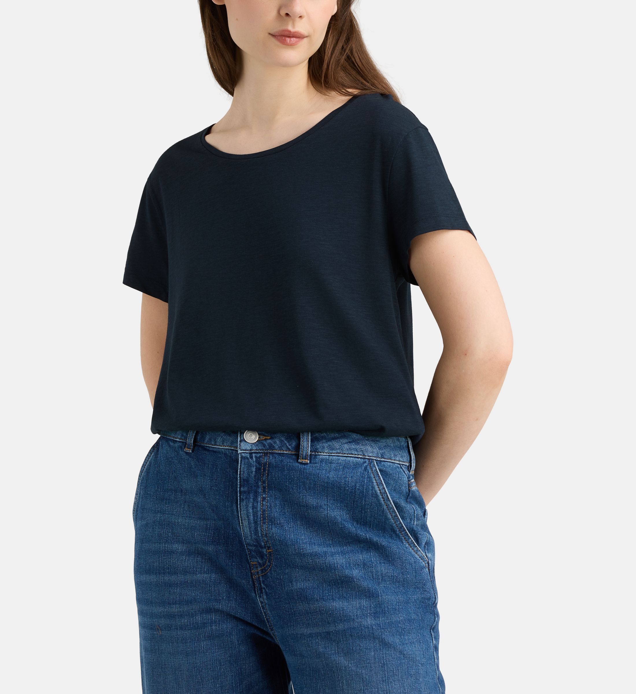 T-shirt noris r droit coton mélangé, GALERIES LAFAYETTE