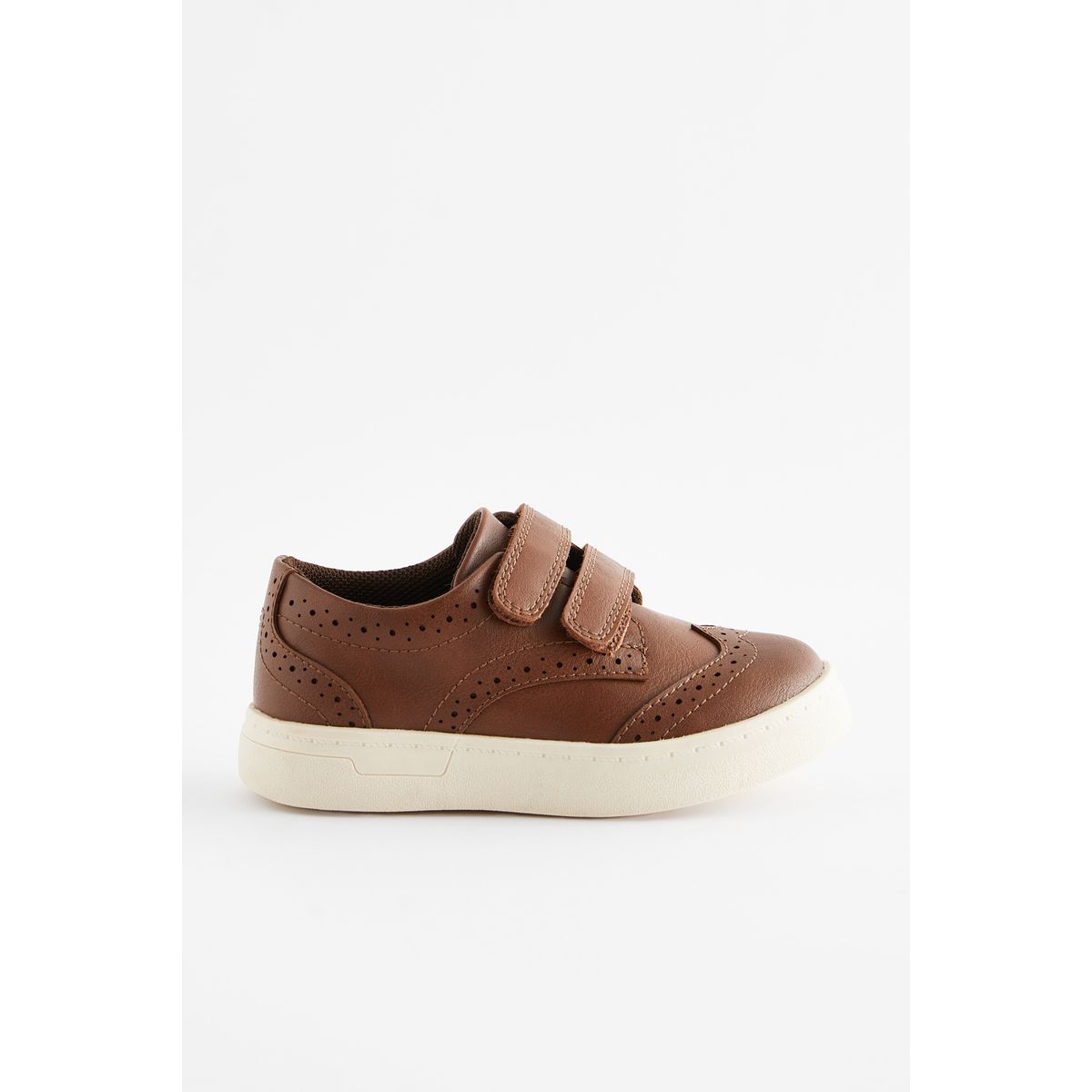 Chaussures richelieu à fermeture scratch, NEXT