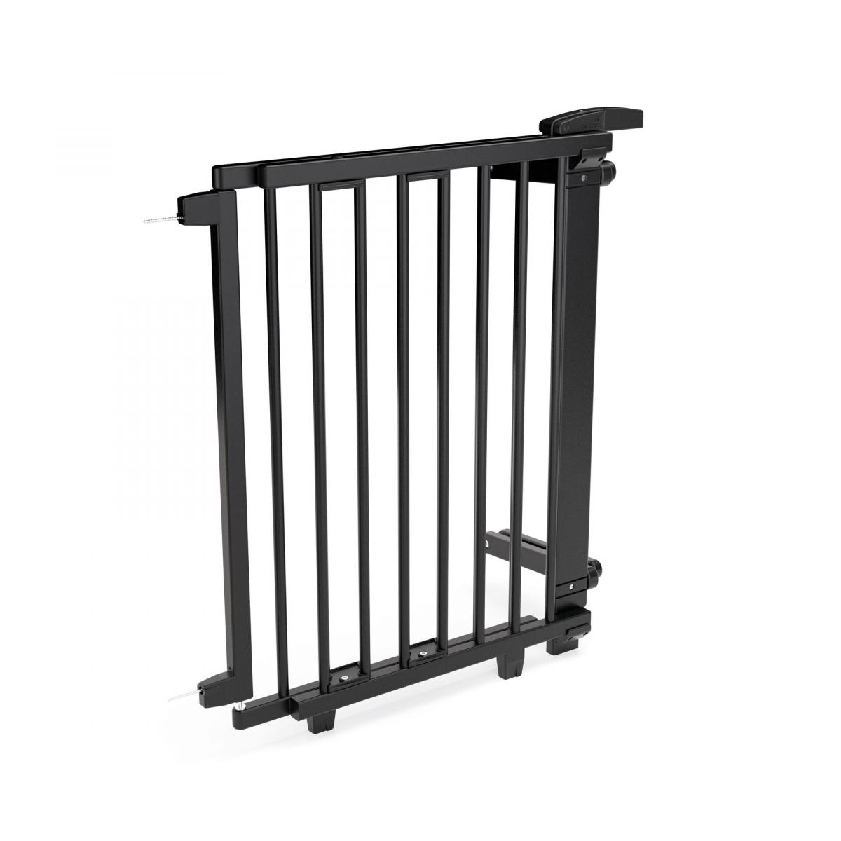Barrière d'escalier pivotante en bois noir 67-107, GEUTHER