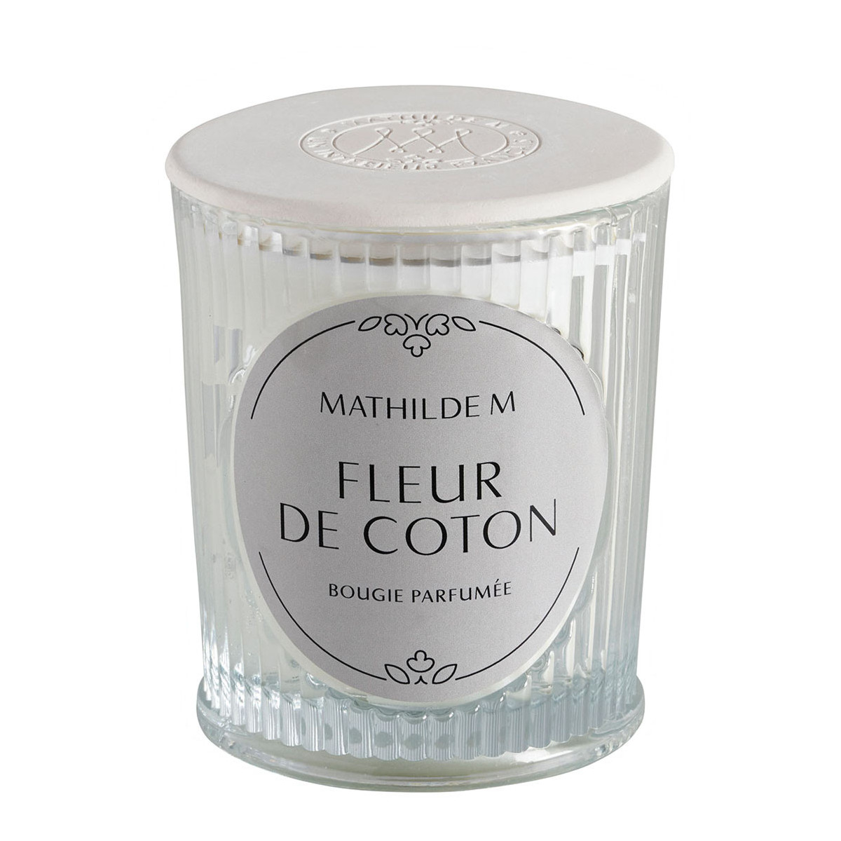 Bougie parfumée 145 g - Fleur de Coton, MATHILDE M