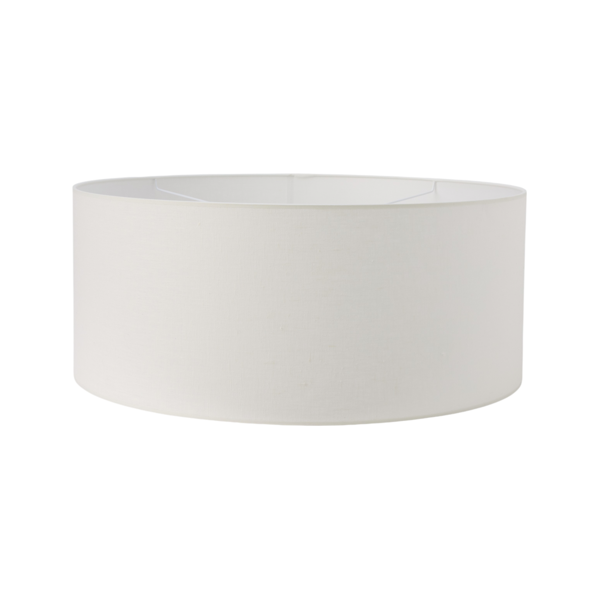 Abat-jour pour suspension tissu blanc 60 cm - ROBINE, CAMIF