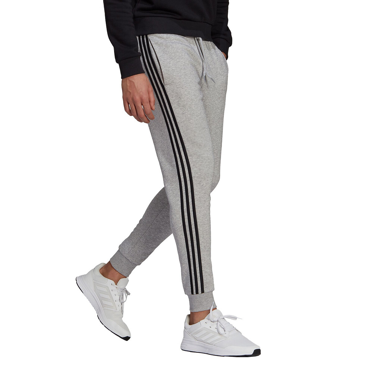 Adidas Sportswear Sportbroek ESSENTIALS FLEECE FITTED 3STREPEN BROEK online kopen