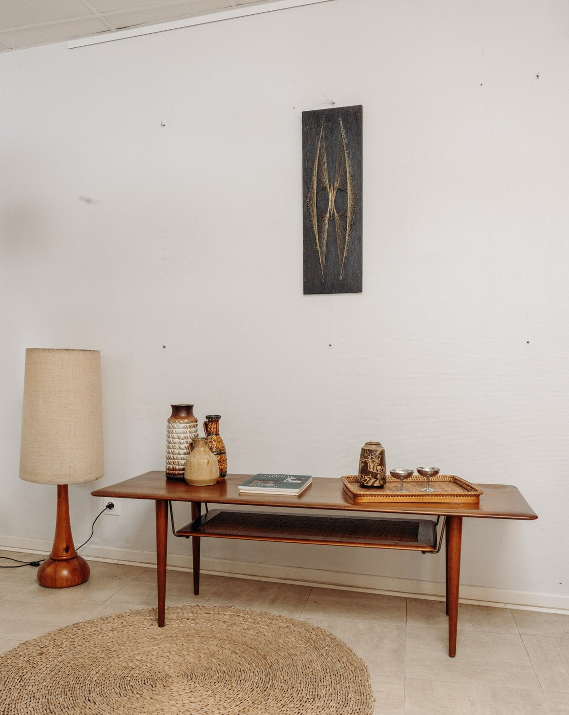 Table basse Peter Hvidt Donna N°512 - Bon état, DEBONGOUT