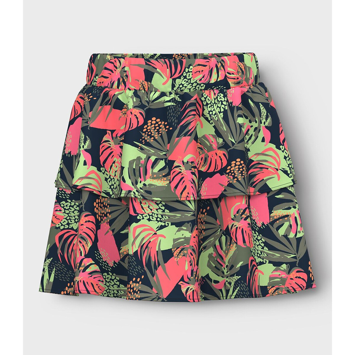 Image of Printed Mini Skirt