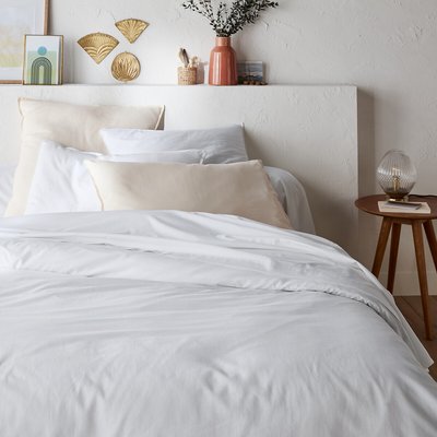 Unifarbener Bettbezug aus gewaschener Baumwolle Scenario LA REDOUTE INTERIEURS
