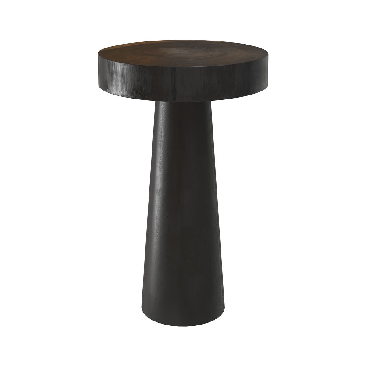 Table d'appoint ronde en bois de suar D35cm - Janah