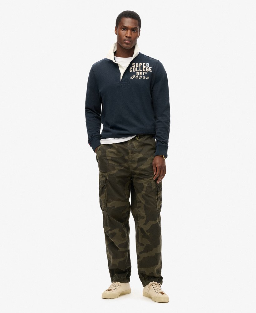 Pantalon Parachute Coupe Large, SUPERDRY