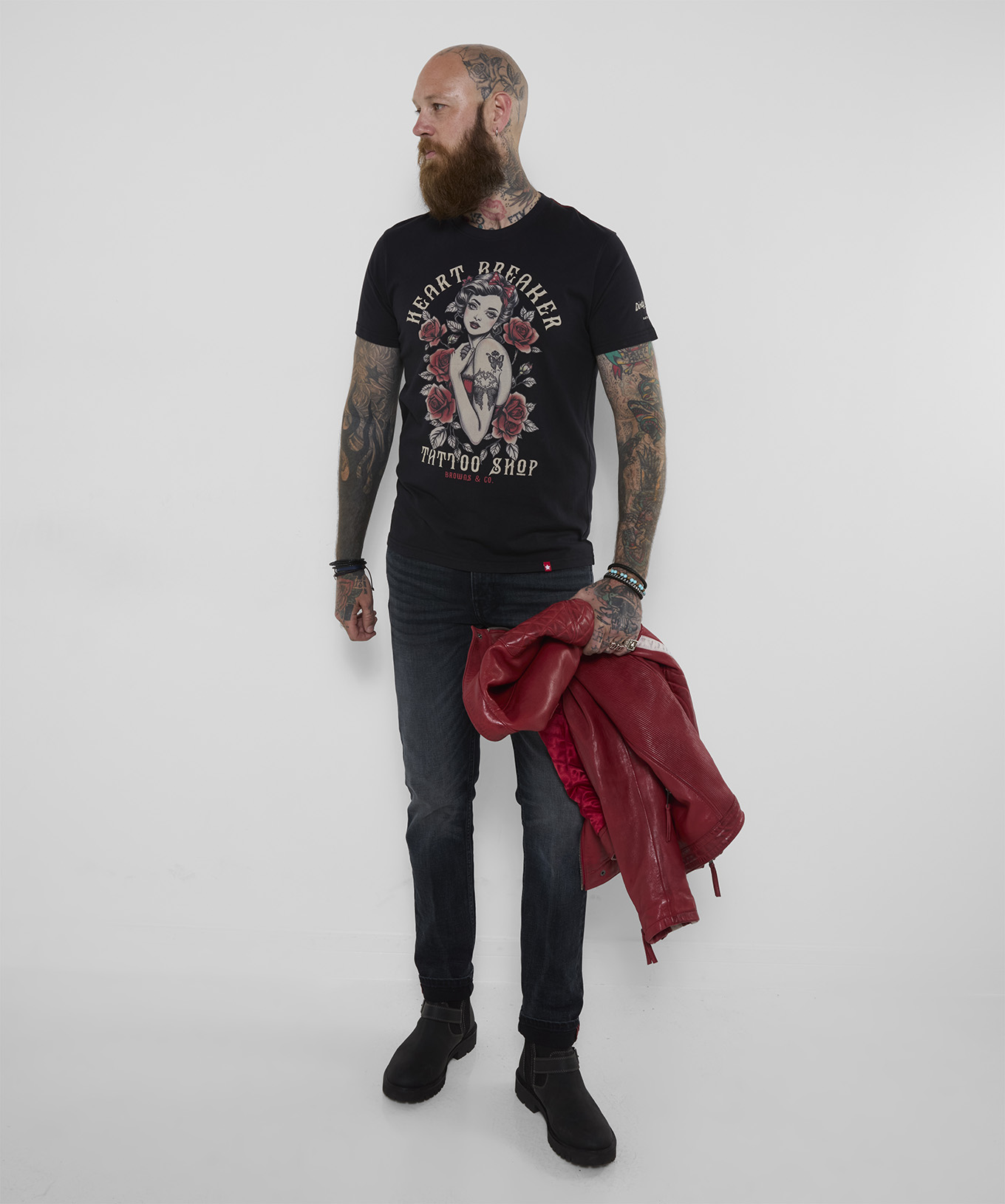 T-Shirt Heart Breaker, JOE BROWNS