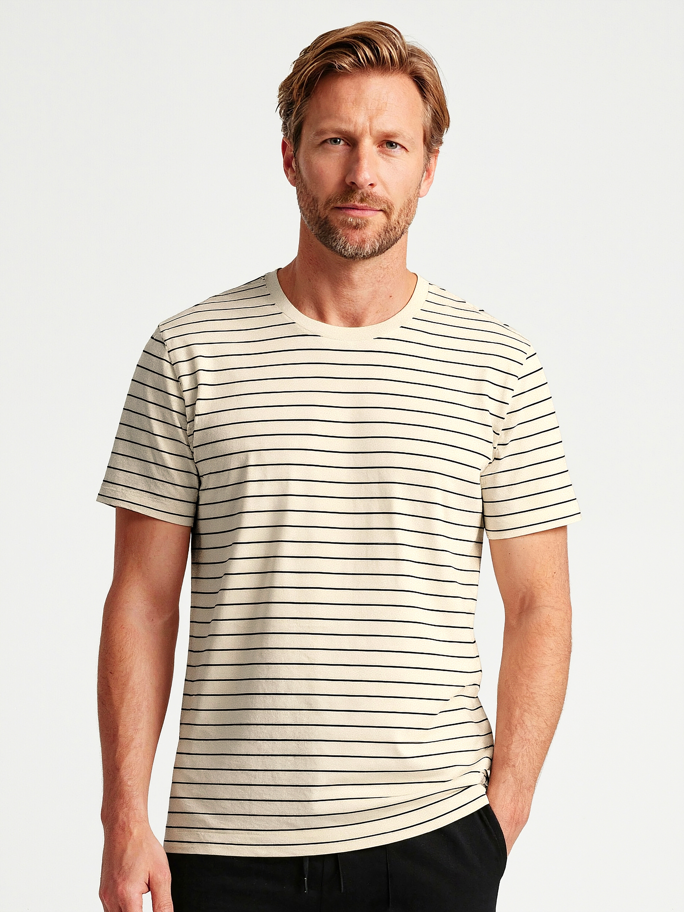 T-shirt à manches courtes manches courtes Viscose RMX LOUNGE LECCE, CALIDA