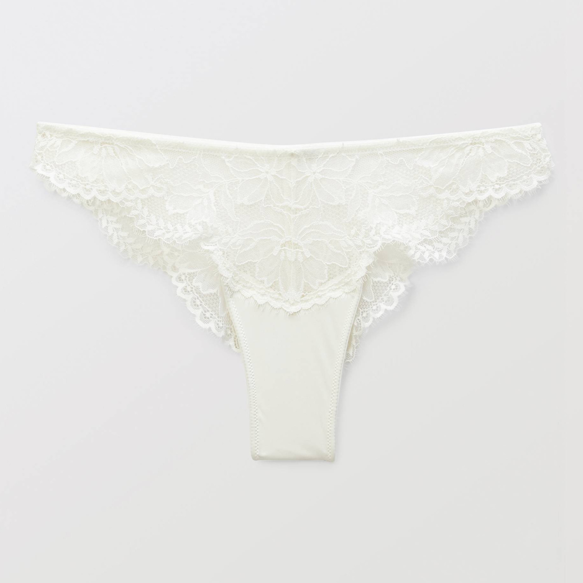 Tanga ELISE en dentelle, MONOPRIX