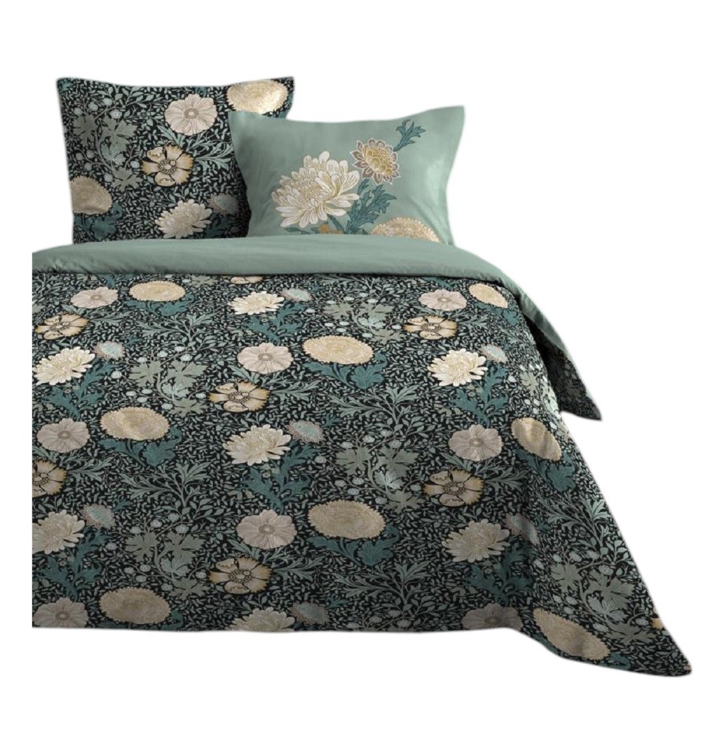 Parure de Drap + 2 taies d'oreiller Collection Bouquet, EDEN