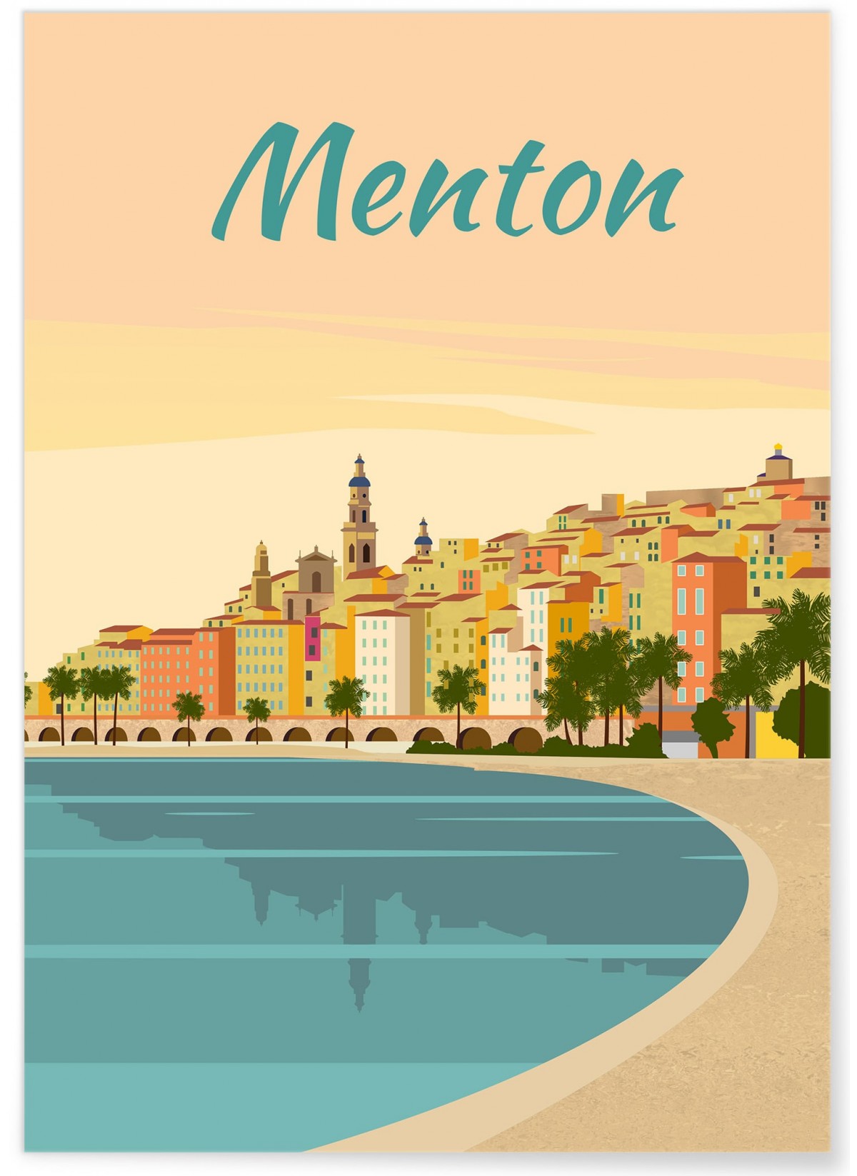 Affiche ville Menton 2, L'AFFICHERIE