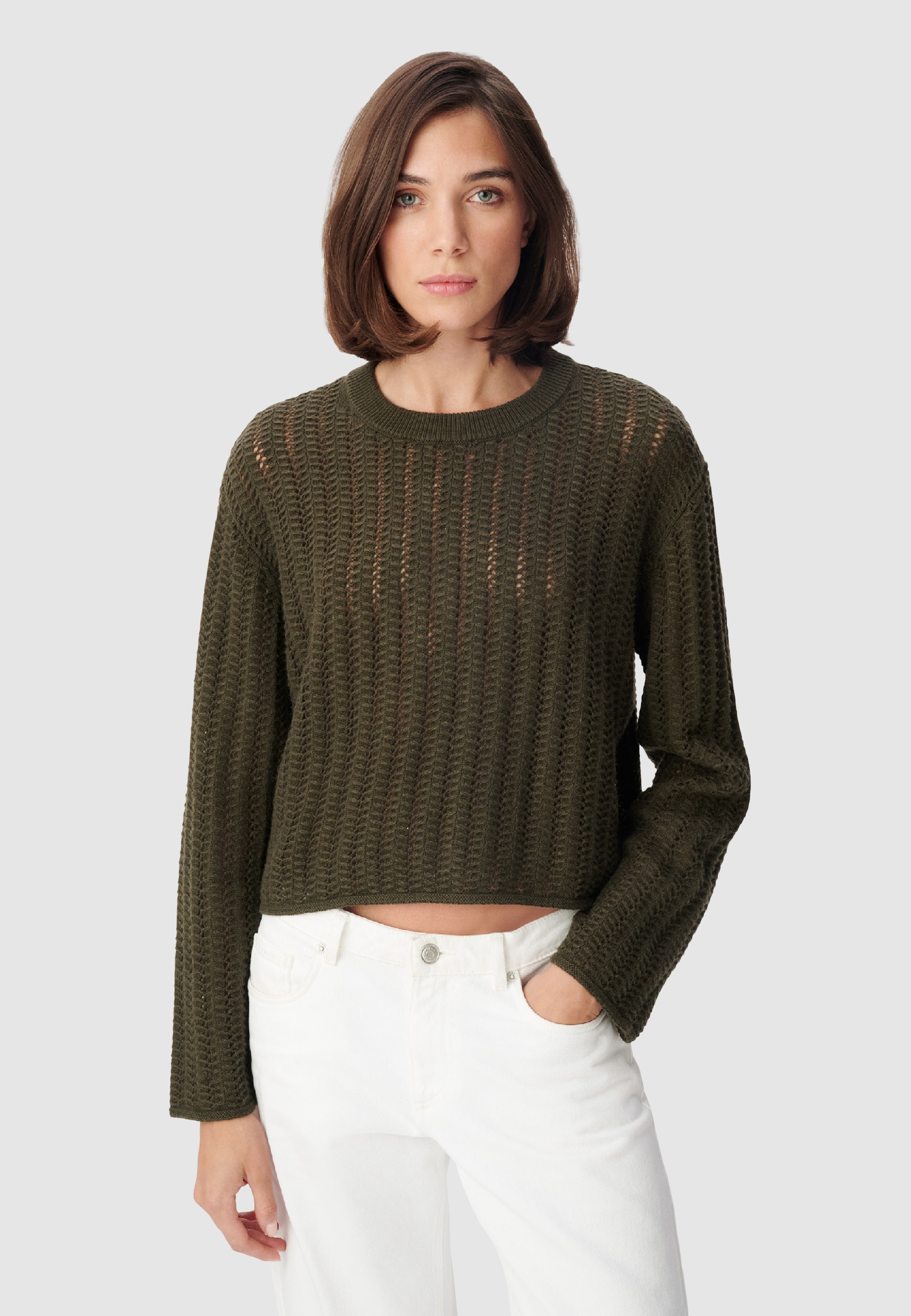 Pull tricot ajouré, IKKS