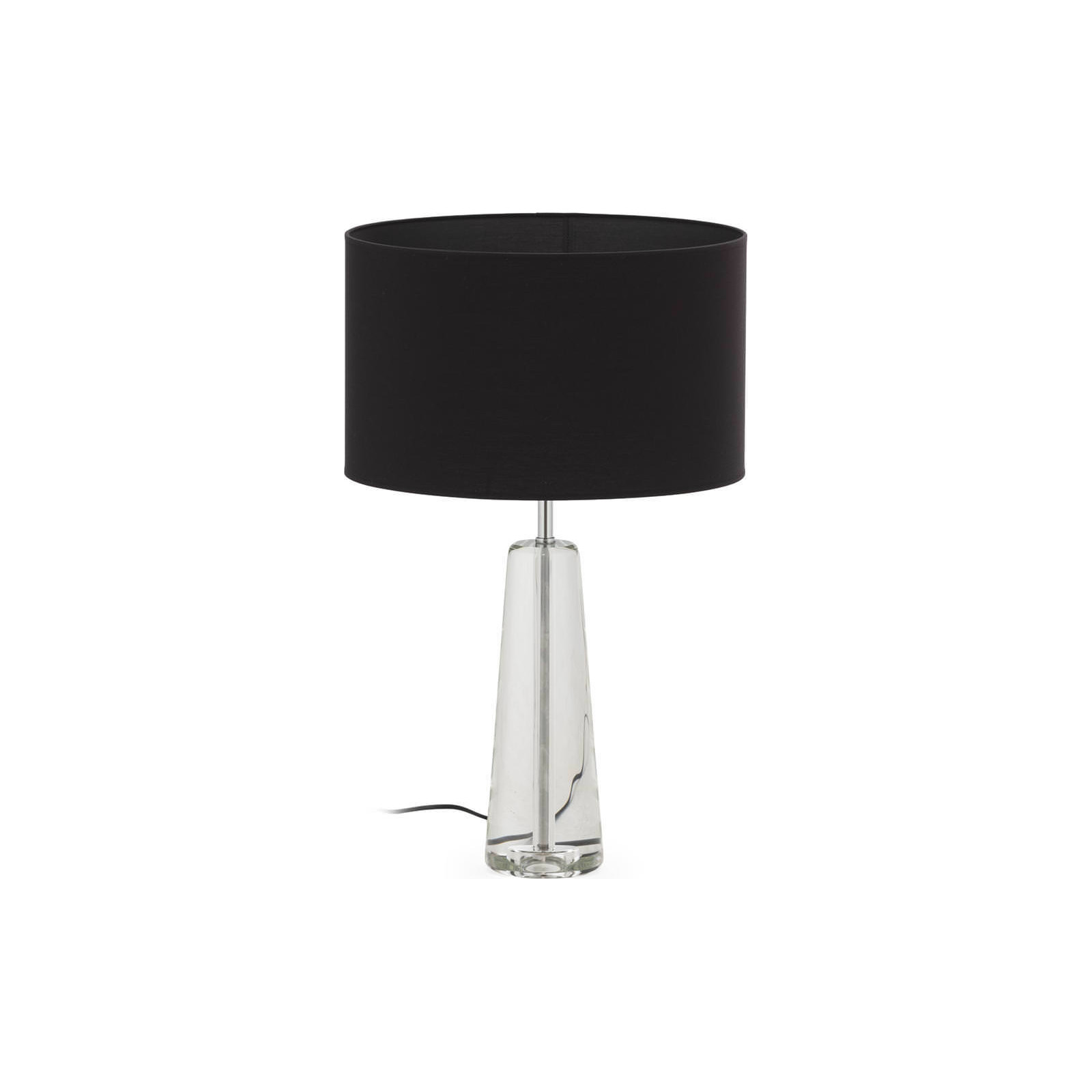 Lampe de table en verre soufflé et métal, RECOLLECTION