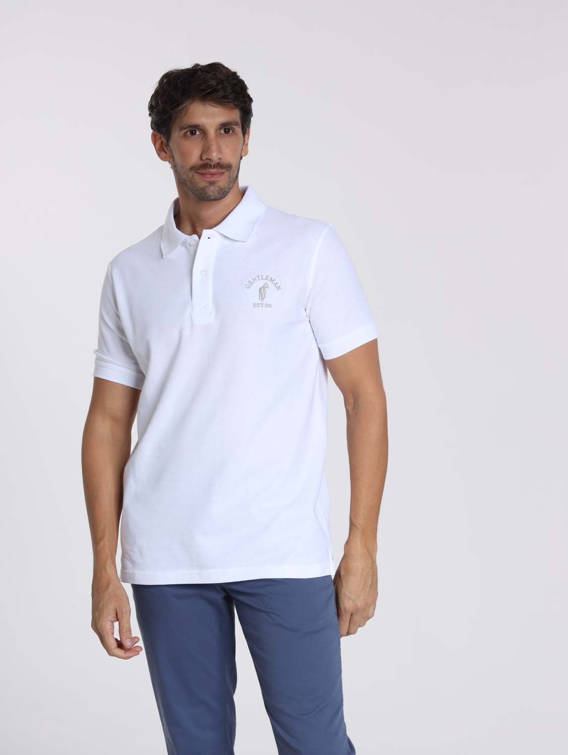 Polos manches courtes en coton OPIO, GENTLEMAN FARMER