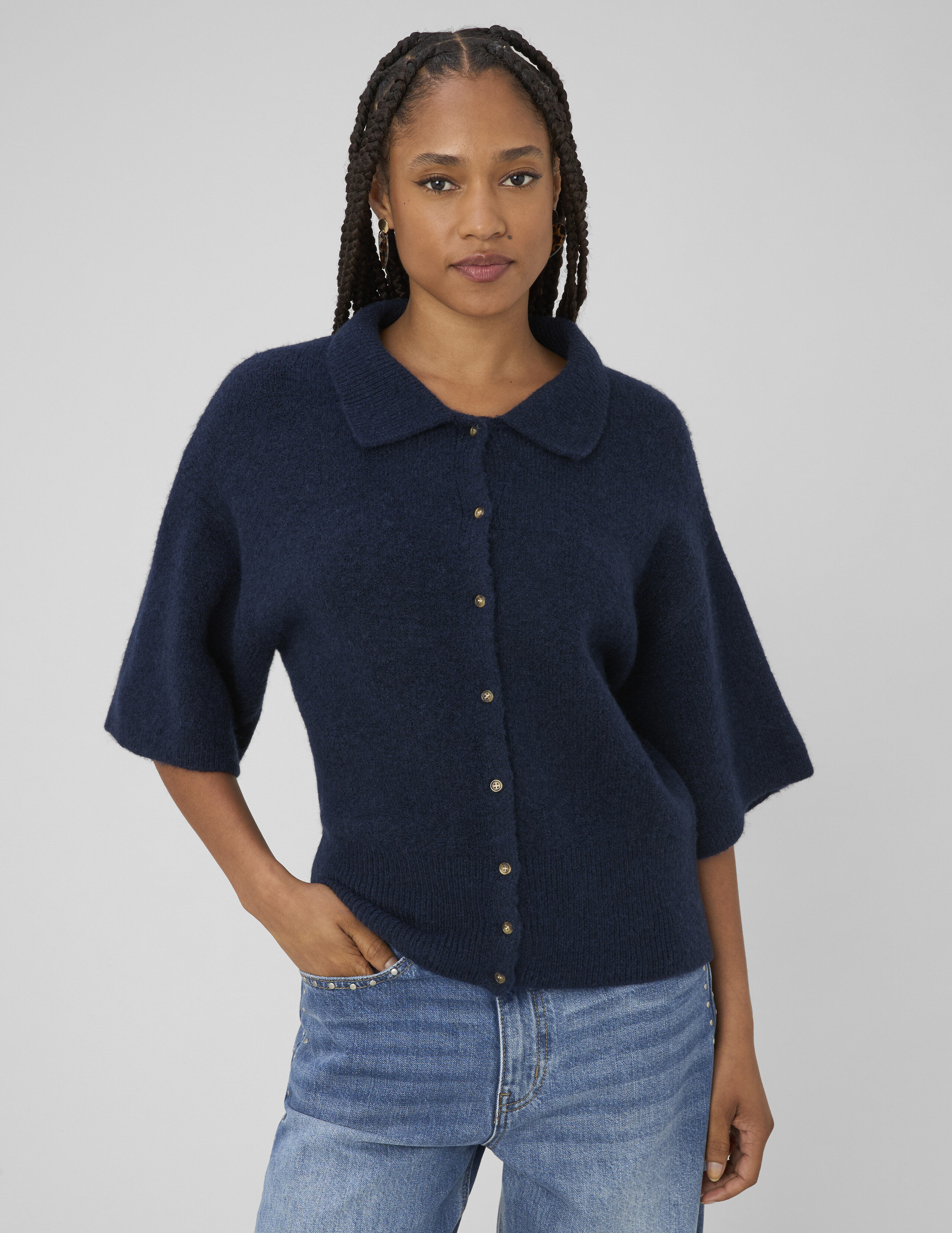Gilet manches courtes polo, BZB