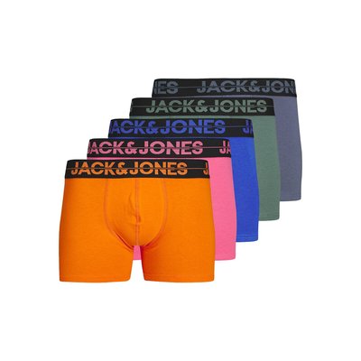 Pack of 5 Hipsters in Cotton JACK & JONES