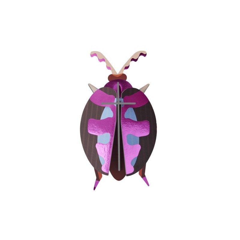Petit scarabée décoration murale carton Lumen Beetle, STUDIO ROOF