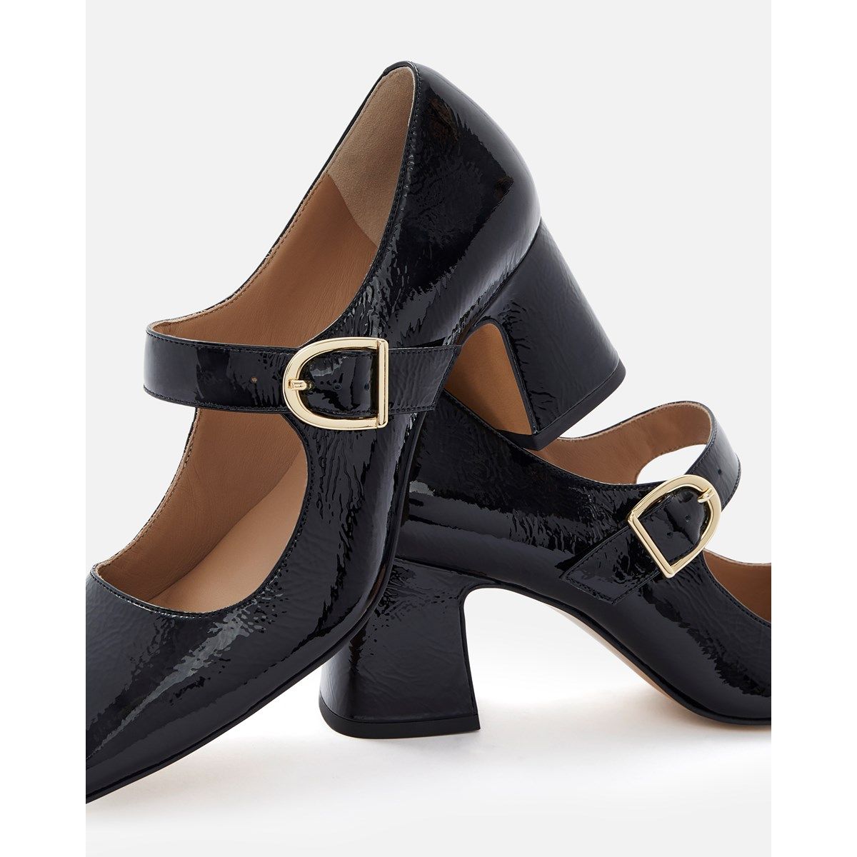 Chaussures babies en cuir verni tamaria noir Minelli La Redoute