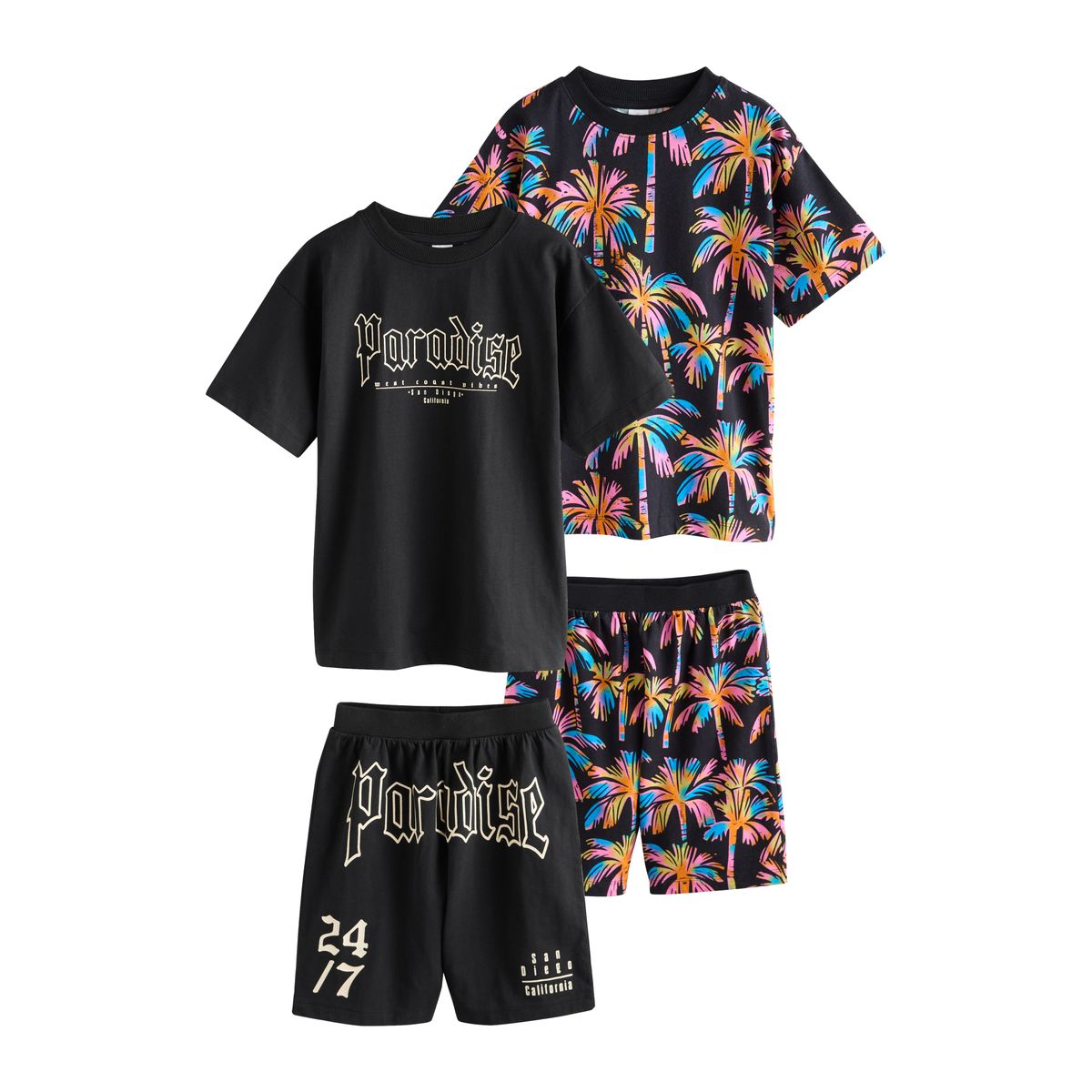 Pyjama short, lot de 2, NEXT