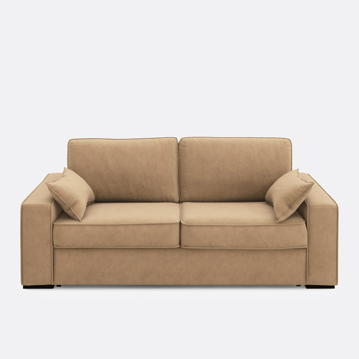 LA REDOUTE INTERIEURS Bank-bed fluweel, mousse Cécilia