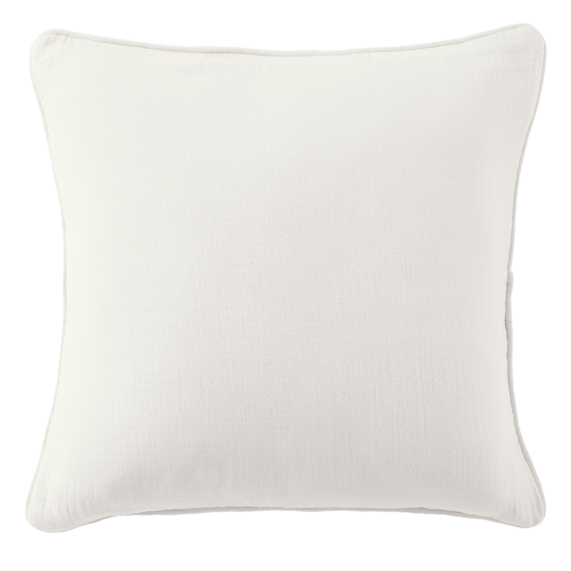 Coussin carré déhoussable 45x45 cm Gaze de Coton Terra Chantilly, EDEN