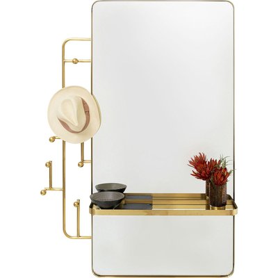 Portemanteau miroir Tristan 150x76cm doré KARE DESIGN