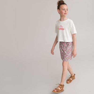 Cotton T-Shirt/Skirt Outfit LA REDOUTE COLLECTIONS
