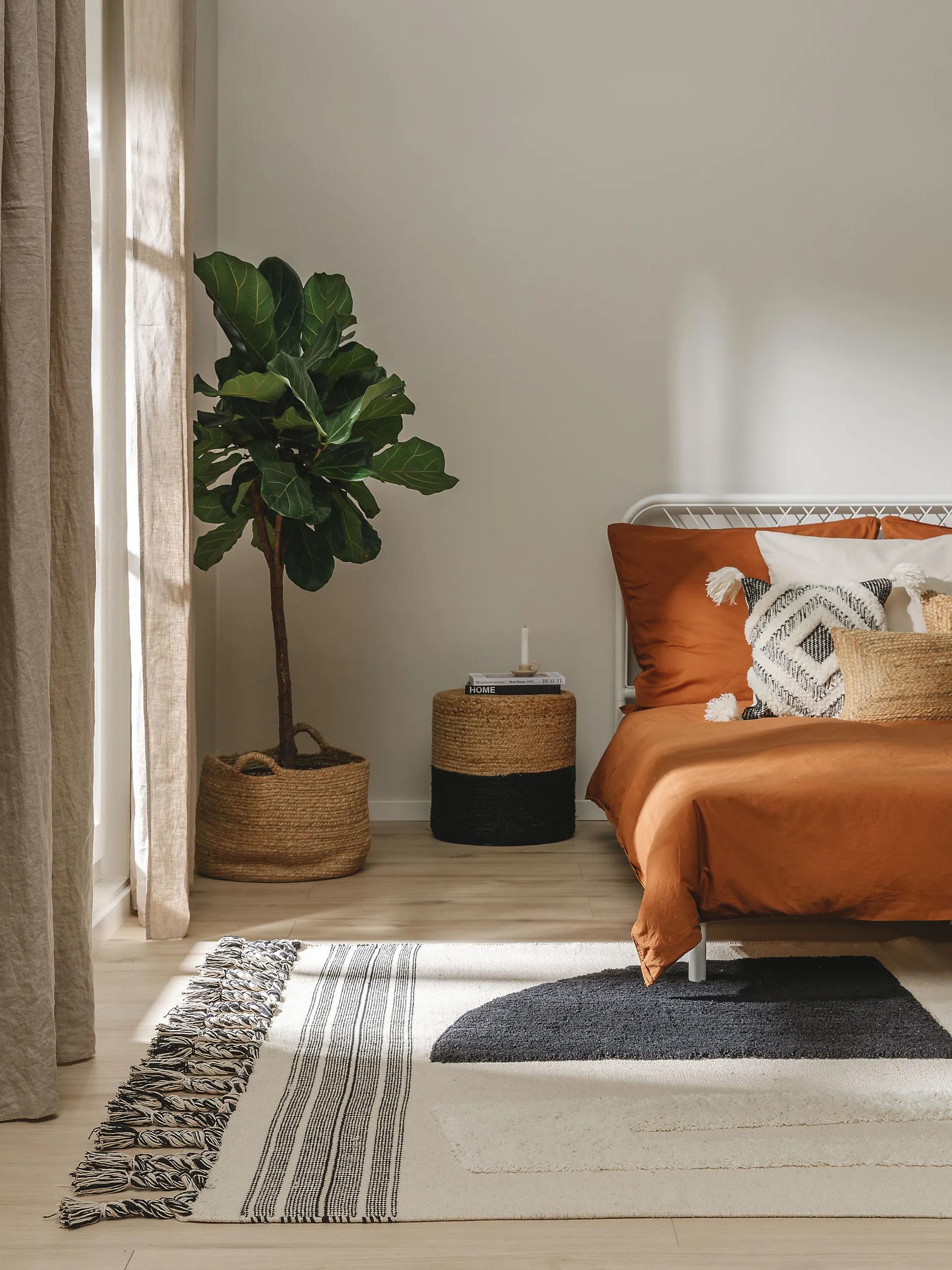 Tapis en coton fait main GIBSON, BENUTA